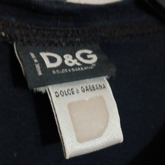 D&G Dolce & Gabbana Vintage Logo T-Shirt - Picture 4 of 6